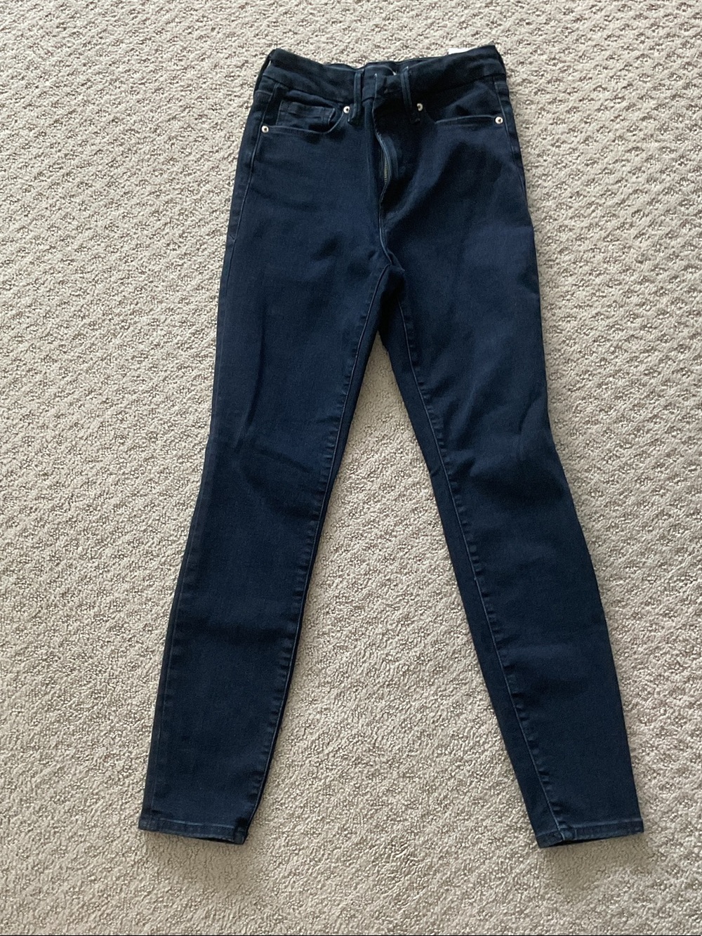 Good American Midnight Skinny Jeans 0418